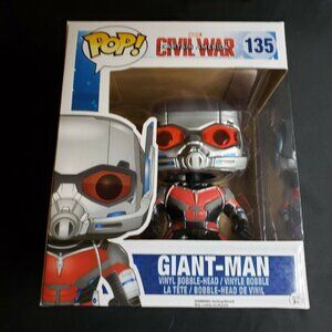 Funko Pop Marvel Captain America Civil War Giant-Man #135 6 Inch
